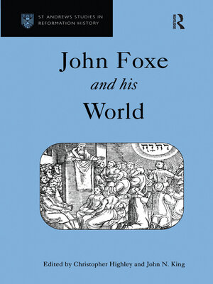 cover image of John Foxe and his World